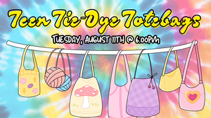 Teen Tie-Dye Totebag